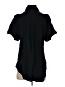 Assorted Brands 100% Cotton Black Short Sleeve Blouse Size S - photo 2