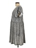 ABound Print Gray Casual Dress Size L - photo 5