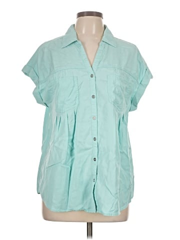 Style&Co Short Sleeve Blouse (view 1)