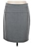 Express Outlet Solid Gray Formal Skirt Size 6 - photo 1