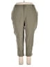 BLOOMCHIC Solid Green Casual Pants Size 18 - photo 1