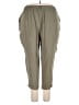 BLOOMCHIC Solid Green Casual Pants Size 18 - photo 2