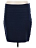 Express Solid Blue Casual Skirt Size 6 - photo 1