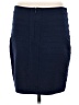 Express Solid Blue Casual Skirt Size 6 - photo 2