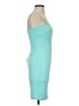 Bebe 100% Polyester Solid Teal Cocktail Dress Size XS - photo 4
