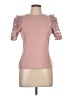 River Island Pink Short Sleeve T-Shirt Size 10 - photo 1