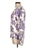 Ann Taylor LOFT Paisley Purple Pullover Sweater Size L - photo 5