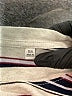 Aritzia 100% Cotton Stripes White Gray Short Sleeve Turtleneck Size XS - photo 6