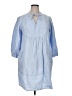 Unbranded 100% Polyester Blue Casual Dress Size XL - photo 1