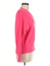 Michele B. 100% Polyester Solid Pink Pullover Sweater Size M - photo 4