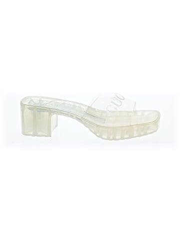 Gucci Rubber Logo Platform Slide Sandals (view 1)