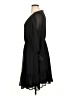 Torrid 100% Polyester Solid Black Cocktail Dress Size 1X Plus (1) - photo 5