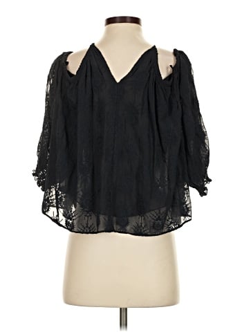 Rebecca Taylor 3/4 Sleeve Blouse (view 2)