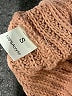 Unbranded 100% Acrylic Color Block Pink Turtleneck Sweater Size S - photo 4