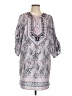 Urban Coco 100% Polyester Paisley Gray Casual Dress Size L - photo 1