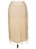 J.Crew Collection 100% Polyester Tan Casual Skirt Size L - photo 1