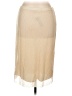 J.Crew Collection 100% Polyester Tan Casual Skirt Size L - photo 2