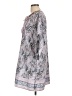 Urban Coco 100% Polyester Paisley Gray Casual Dress Size L - photo 5