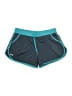 Under Armour Color Block Teal Athletic Shorts Size 12 - 14 - photo 1