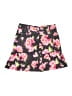 Daily Sports 100% Polyester Floral Black Skort Size 4 - photo 1