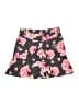 Daily Sports 100% Polyester Floral Black Skort Size 4 - photo 2