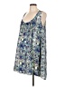 Pink Blush Blue Sleeveless Top Size Lg Maternity - photo 1