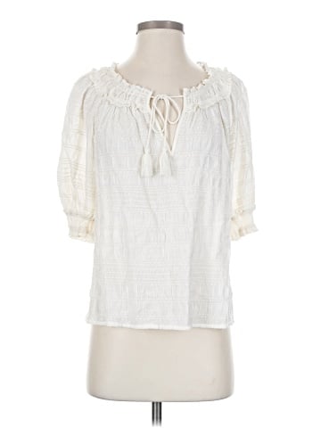 Max Studio 3/4 Sleeve Blouse (view 1)