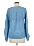 Ann Taylor LOFT Blue Pullover Sweater Size M - photo 2