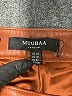 Muubaa 100% Leather Brown Leather Pants Size 10 - photo 7