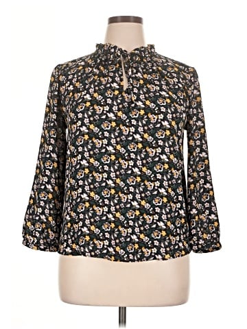 Ann Taylor LOFT Outlet 3/4 Sleeve Blouse (view 1)