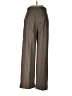 Escada Chevron-herringbone Brown Tan Wool Pants Size EU 36 / US 6 - photo 2