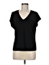 Vince Camuto Black Short Sleeve Top Size M - photo 1