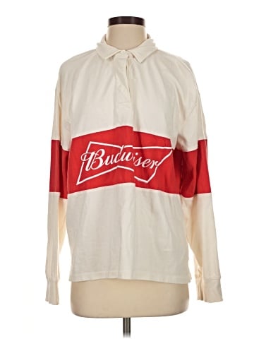 Junk Food Long Sleeve Button-Down Shirt (view 1)