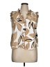 Unbranded Tan Sleeveless Blouse Size XL - photo 1