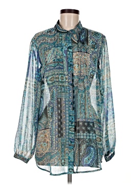 Susan Graver Long Sleeve Blouse