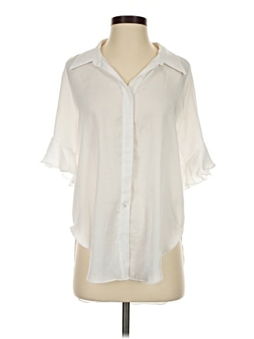MISA Los Angeles Short Sleeve Blouse (view 1)