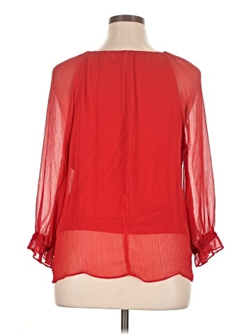 JM Collection 3/4 Sleeve Blouse (view 2)