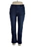 Betabrand Solid Blue Jeans Size XL - photo 1