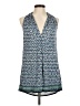 Max Studio Blue Sleeveless Blouse Size M - photo 1