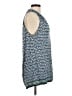 Max Studio Blue Sleeveless Blouse Size M - photo 4