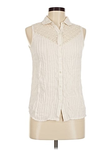 Myrtlewood Sleeveless Button-Down Shirt (view 1)