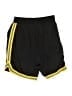 Nike 100% Polyester Color Block Black Athletic Shorts Size L - photo 2