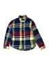 Piombo 100% Cotton Plaid Blue Long Sleeve Button-Down Shirt Size 8 - photo 1