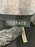 1.State Solid Black Cocktail Dress Size L - photo 7