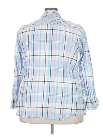 Lane Bryant Long Sleeve Button-Down Shirt (view 2)