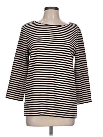 Ann Taylor Factory 3/4 Sleeve T-Shirt (view 1)