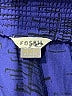 Fossil 100% Polyester Blue Casual Skirt Size M - photo 4