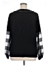 Haptics Checkered-gingham Gray Pullover Sweater Size 1X - photo 2