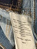 Indigo Blue Color Block Blue Jeans Size Med Maternity - photo 4