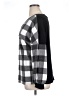 Haptics Checkered-gingham Gray Pullover Sweater Size 1X - photo 5